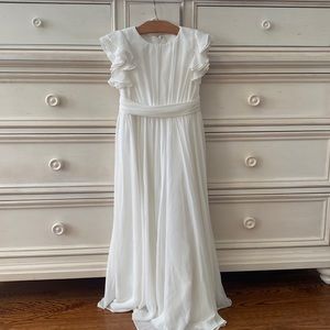 Elegant flower girls dress